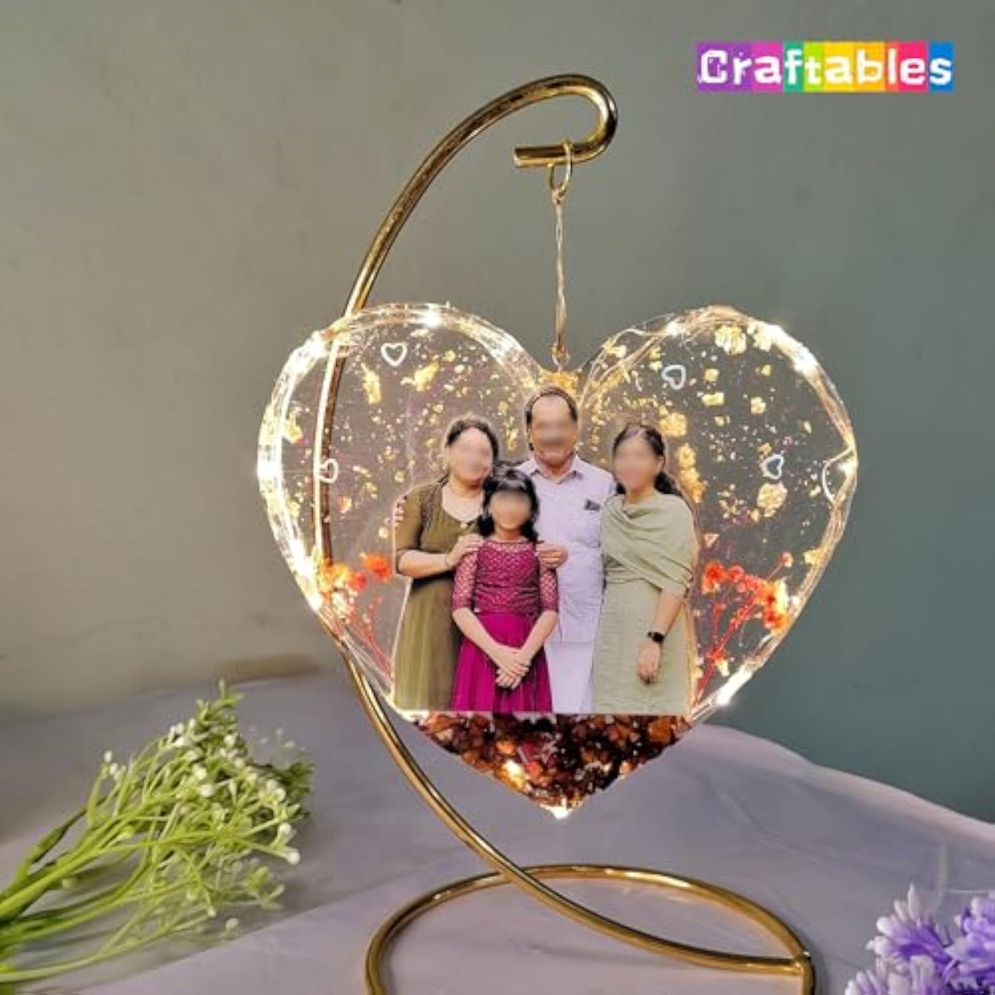 Heart Shape Silicone Mould for DIY Coasters & Decor